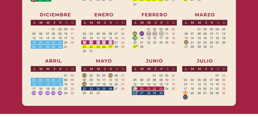 Calendario Prepa SEP 2023